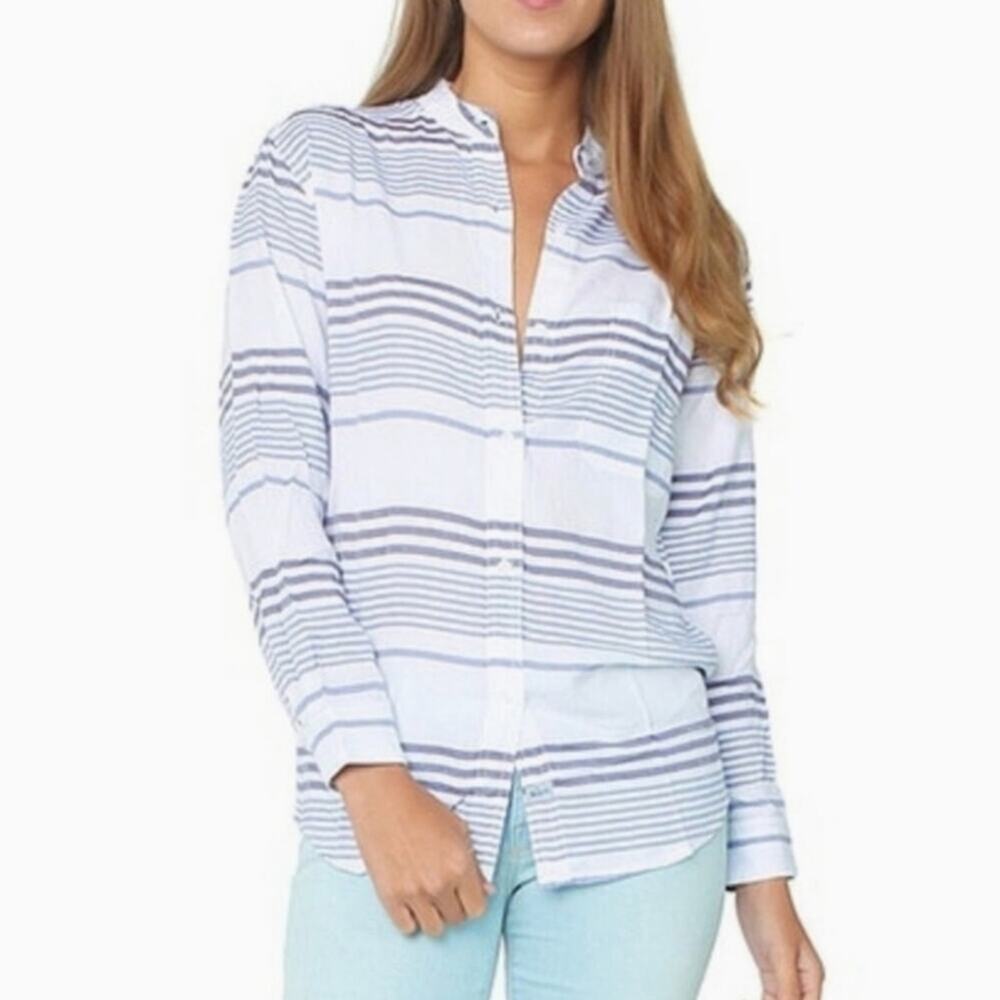 Rails Striped Button Down Shirt
